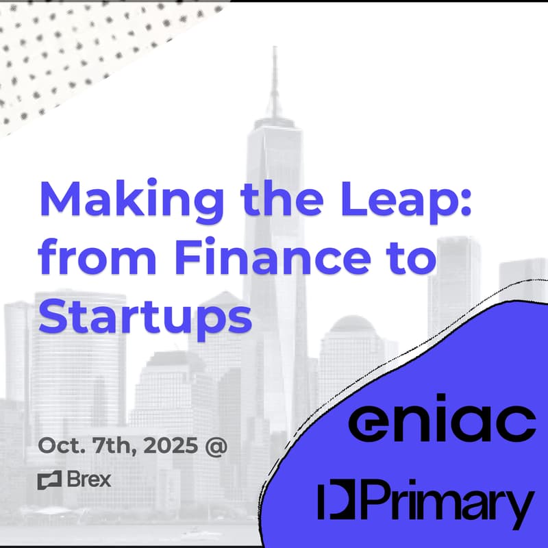 Cover Image for Making the Leap: Transitioning from Finance to Startups