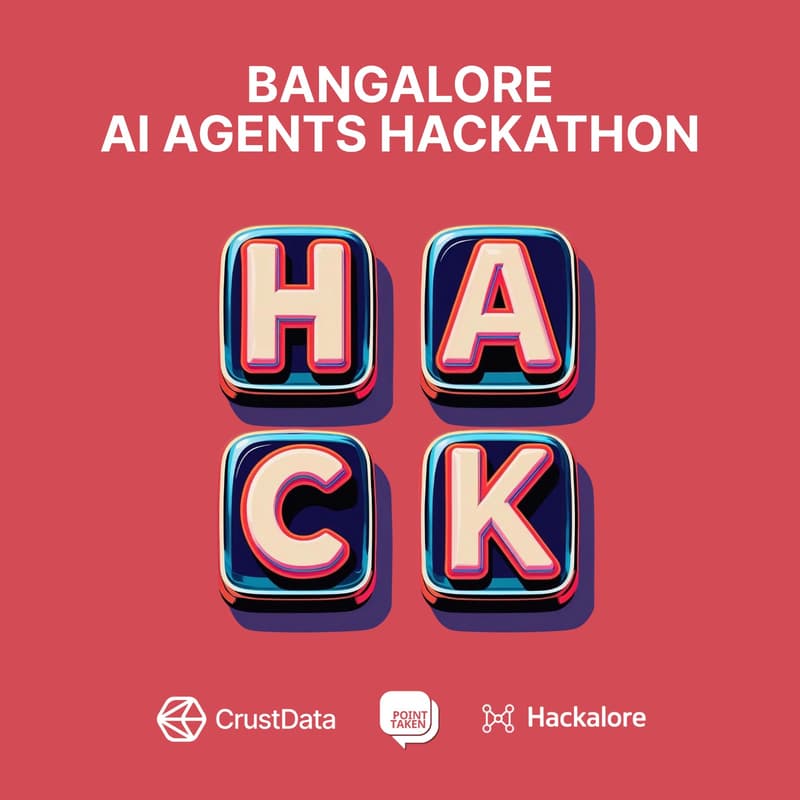 Cover Image for Bangalore AI Agents Hackathon