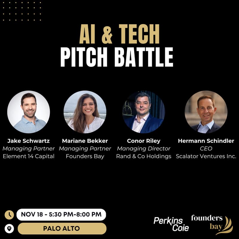 Cover Image for Founders Bay AI Tech Pitch Battle