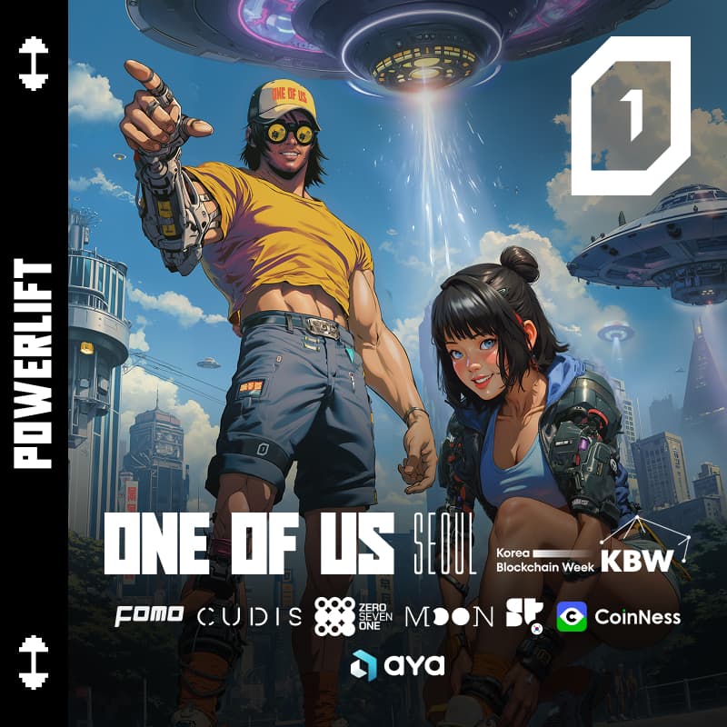 Cover Image for ONE OF US Lift & Coffee // Aya, Cudis, 071Labs, Moonring, Superteam Korea, FOMO Magazine & Coinness