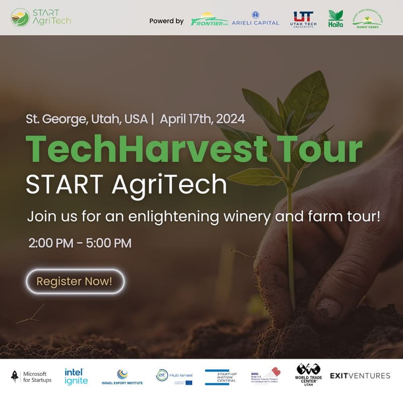 Cover Image for START AgriTech - TechHarvest Tour