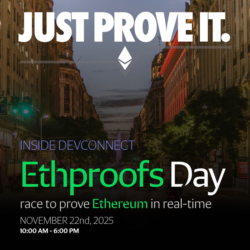 Cover Image for Ethproofs Day (inside of Devconnect - ARG)