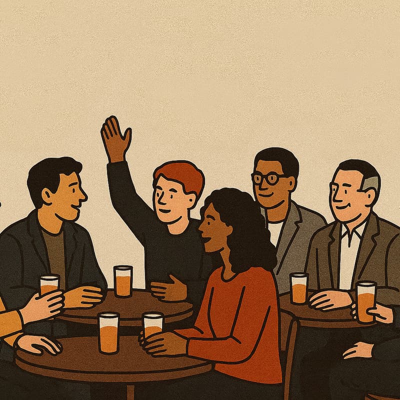 Cover Image for East-West Media Salon - Holiday Drinks