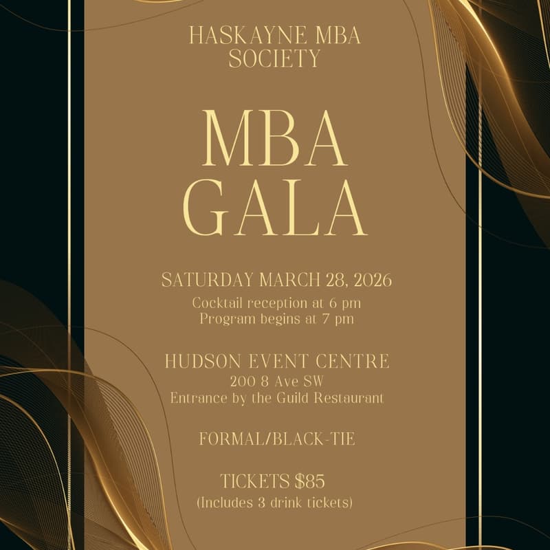 Cover Image for Haskayne MBA & Graduate GALA