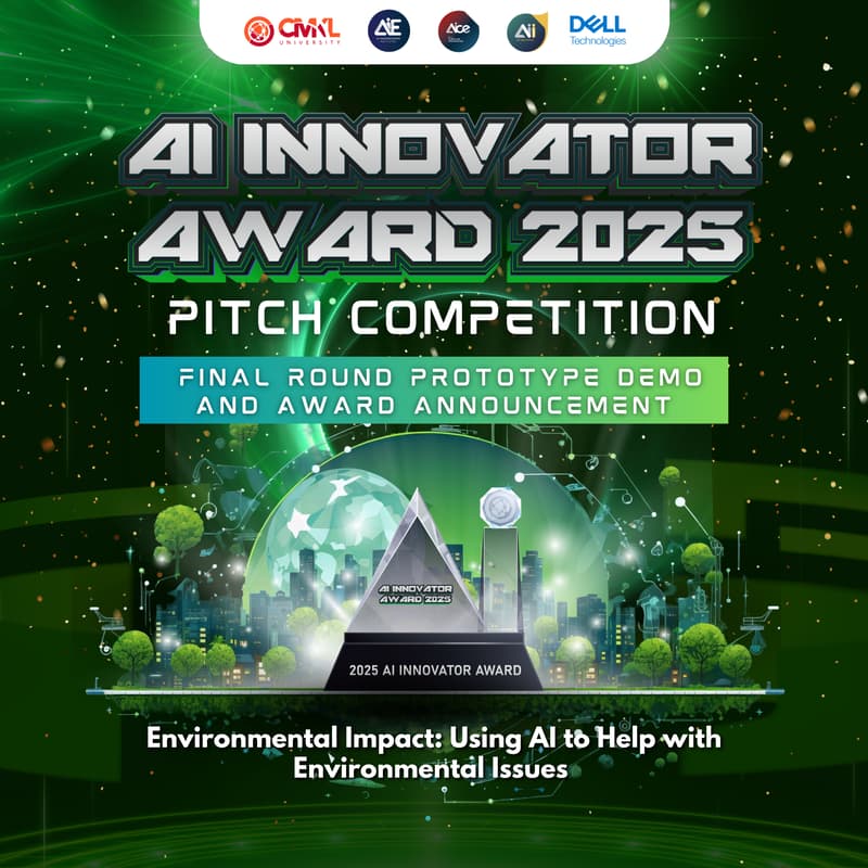 Cover Image for AI Innovator Award: Pitch Competition 2025 - Final Round