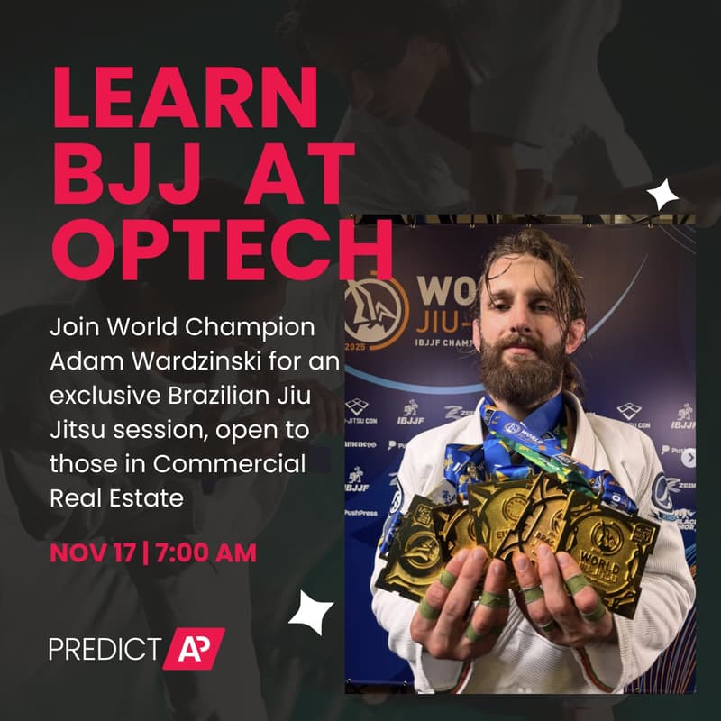 Cover Image for OPTECH Rent Rollers - Brazilian Jiu Jitsu with PredictAP