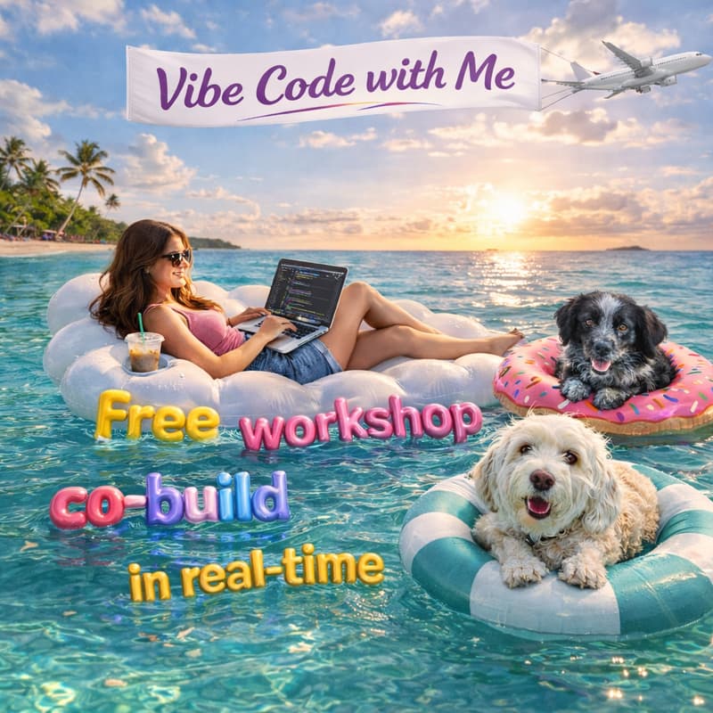 Cover Image for Vibe Code with Me ☁️💻
