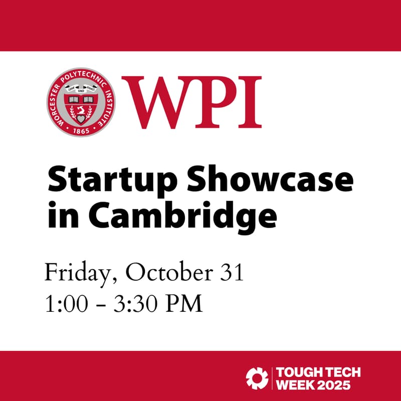 Cover Image for WPI Startup Showcase