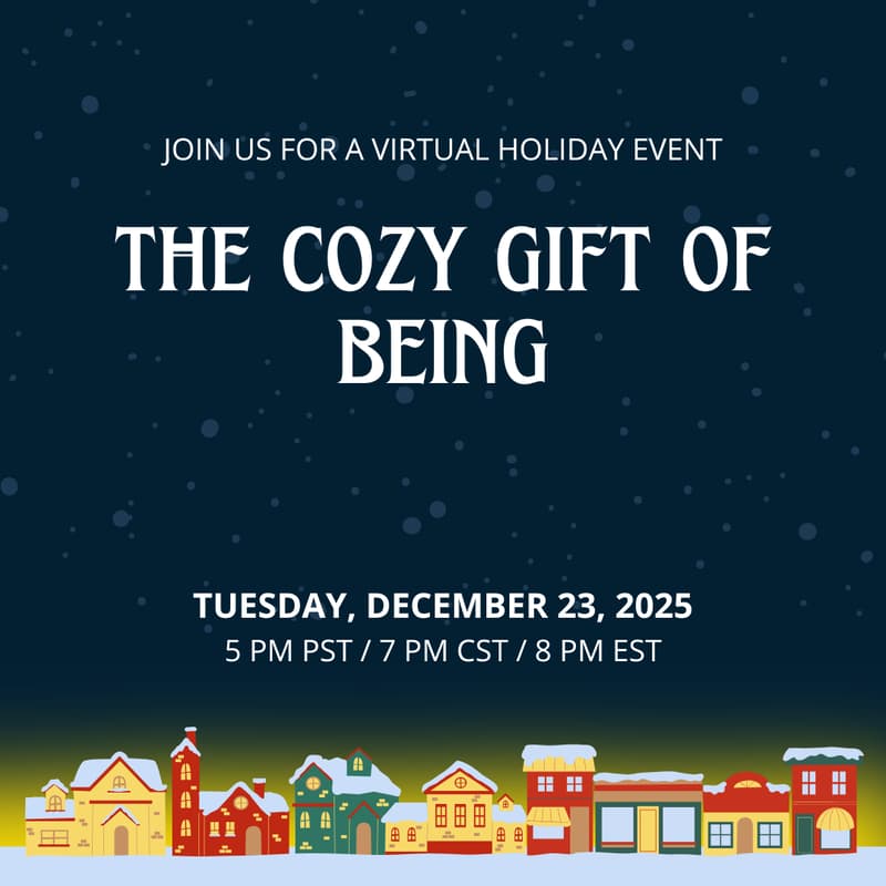 Cover Image for The Cozy Gift of Being