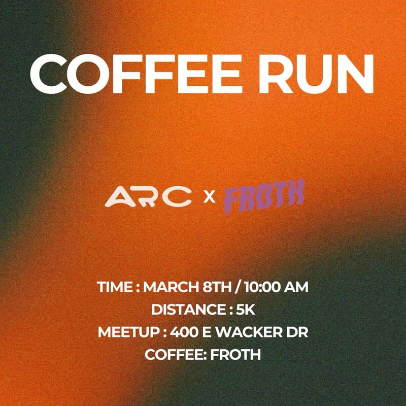 Cover Image for Coffee Run | ARC x FROTH