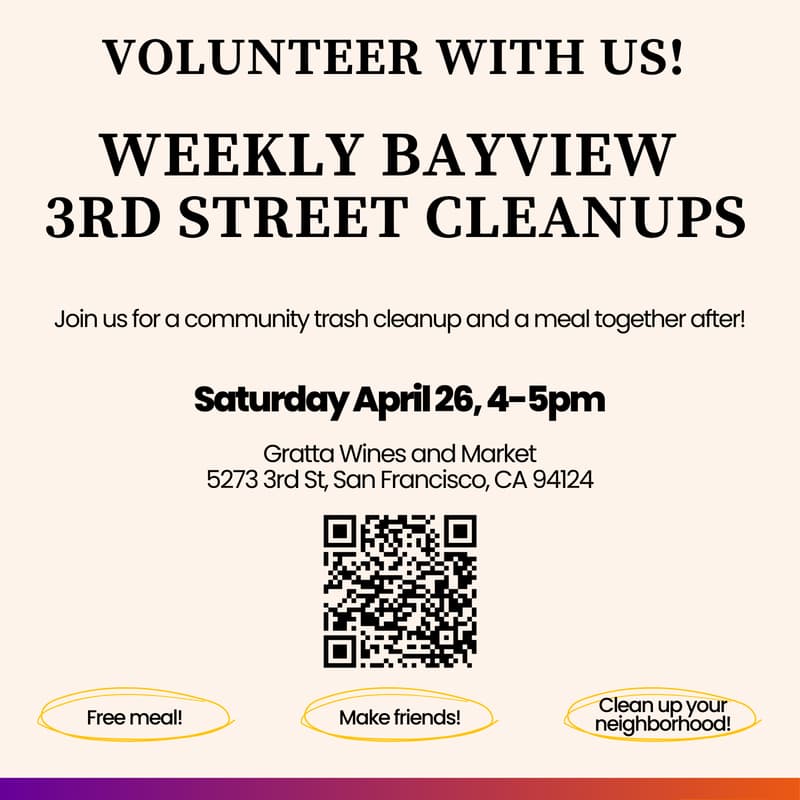 Cover Image for Bayview 3rd street Happy Hour Community Cleanup
