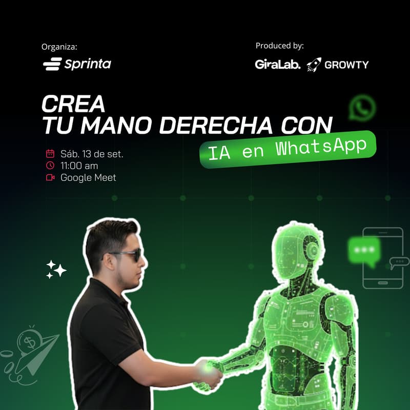 Cover Image for Crea tu mano derecha con IA en WhatsApp 🤖