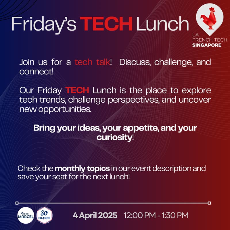 Cover Image for Friday's TECH Lunch - April Edition