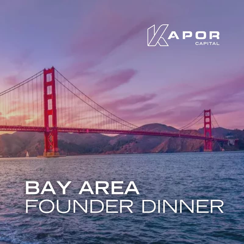 Cover Image for Kapor Capital Founder Dinner (Bay Area)