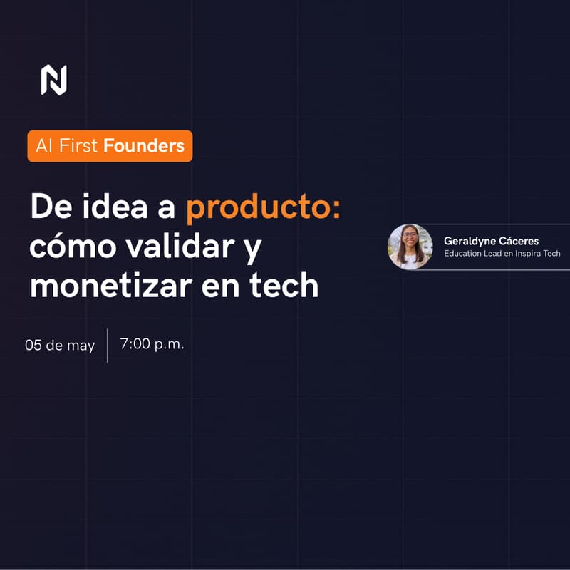 Cover Image for De idea a producto: cómo validar y monetizar en tech