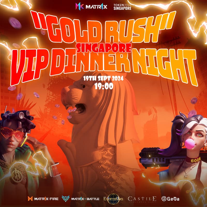 Cover Image for MATR1X: VIP "GOLD-RUSH" Night & Private Dinner