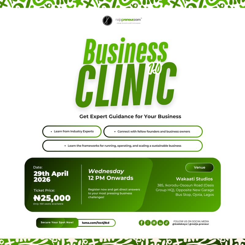 Cover Image for The Business Clinic — April Edition