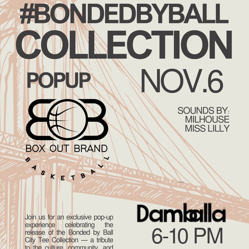 Cover Image for #BONDEDBYBALL POP UP @DAMBALLA