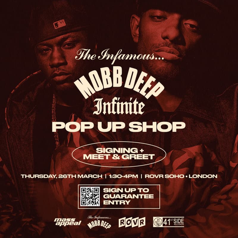 Cover Image for Mobb Deep 'Infinite' Pop-Up London