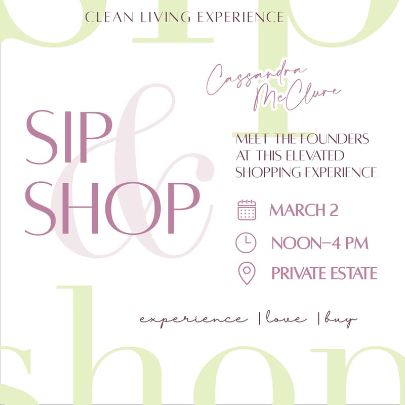 Cover Image for Sip & Shop Clean Living Magazine's Award Winning Products