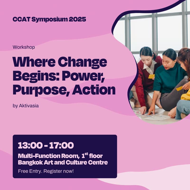 Cover Image for CCAT Symposium Part Two: “Where Change Begins: Power, Purpose, Action” by Aktivasia