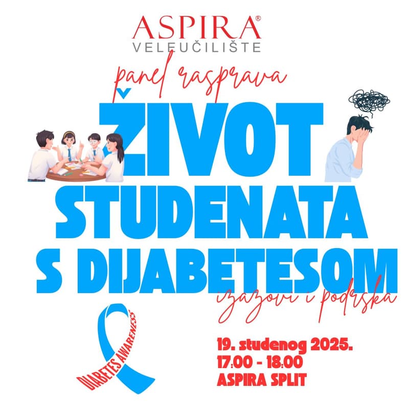 Cover Image for Panel rasprava "Život studenata s dijabetesom - izazovi i podrška"