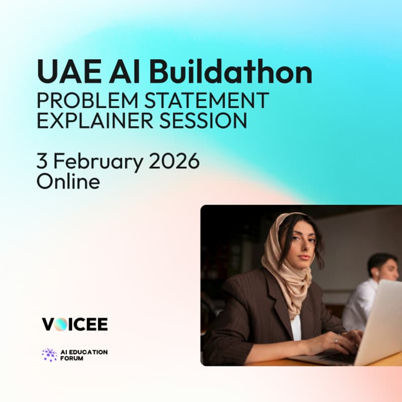 Cover Image for UAE AI Buildathon 2026: Problem Statement Explainer Session (Online)