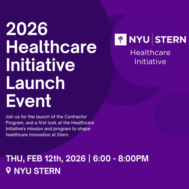 Cover Image for 2026 Healthcare Initiative Launch Event
