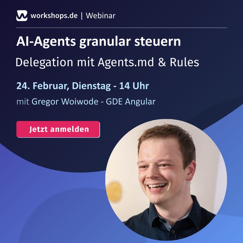 Cover Image for AI-Agents  granular steuern - Delegation mit Agents.md & Rules