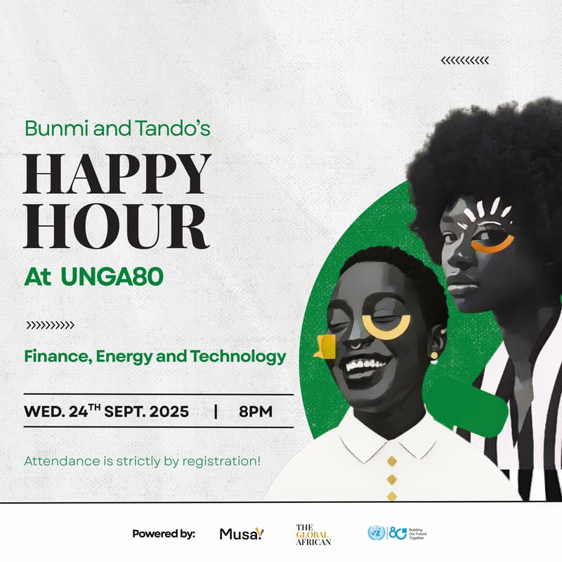 Cover Image for The Global African Happy Hour x Musa at UNGA80