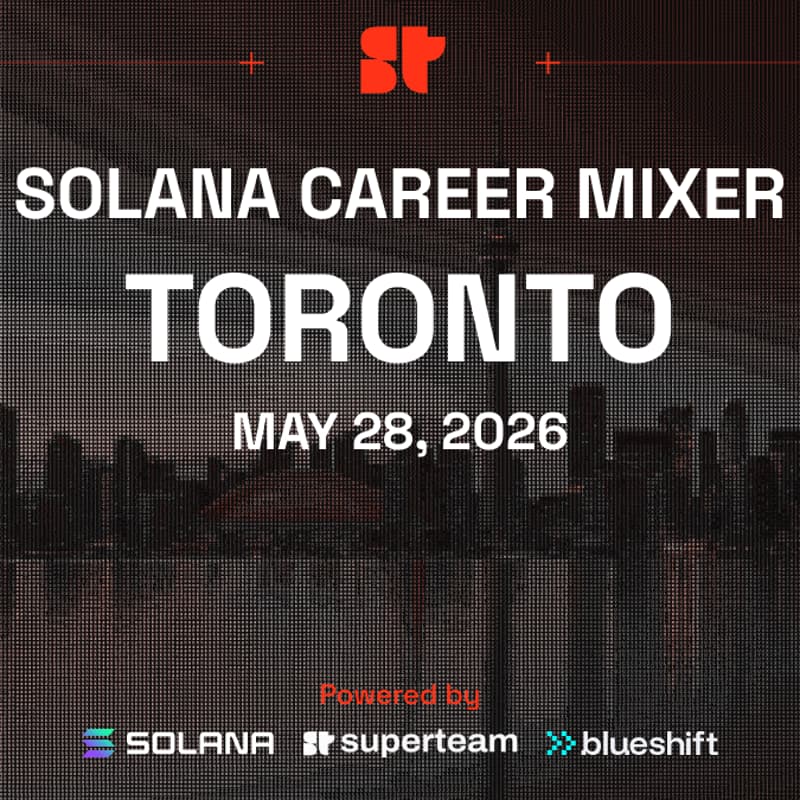 Cover Image for Solana Career Night Toronto