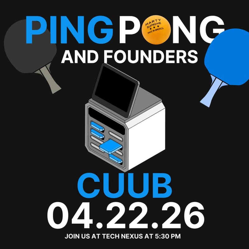 Cover Image for Ping Pong and Founders | by CUUB