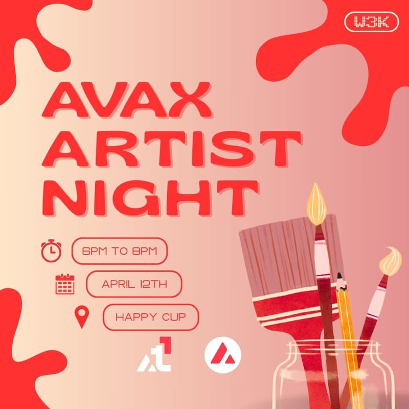 Cover Image for Avax Artist Night