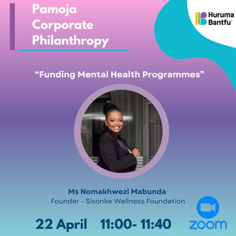 Cover Image for Pamoja Corporate Philanthropy - 'Funding Mental Health Programmes'