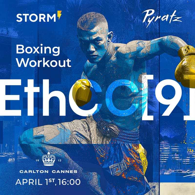 Cover Image for Lightning Strike ⚡️ Boxing Workout - EthCC Cannes