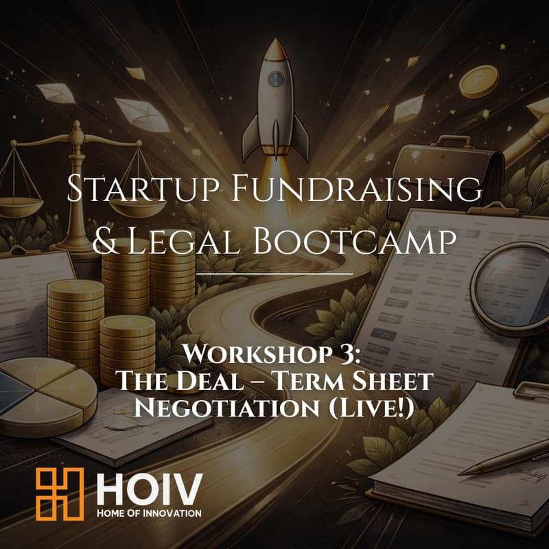 Cover Image for The Deal – Term Sheet Negotiation (Live!)