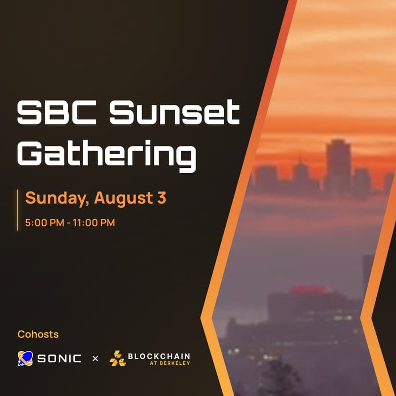 Cover Image for SBC Sunset Gathering - for VC's, Founders, and Researchers