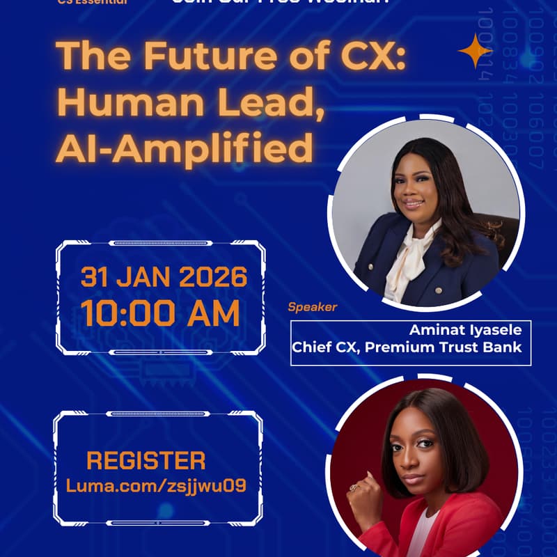 Cover Image for The Future of CX: Human Lead, Amplified