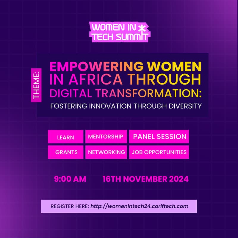 Cover Image for Women in Tech Summit Asaba 2024