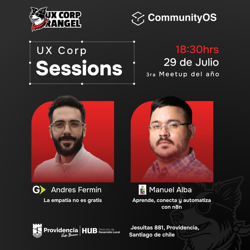 Cover Image for 3ra Meetup UX Corp Sessions