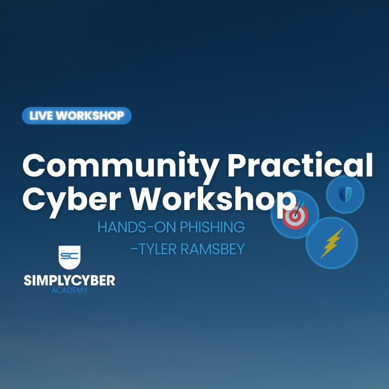 Cover Image for Hands-On Phishing with Tyler Ramsbey