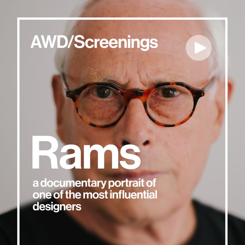 Cover Image for AWD/Screenings — Dieter Rams