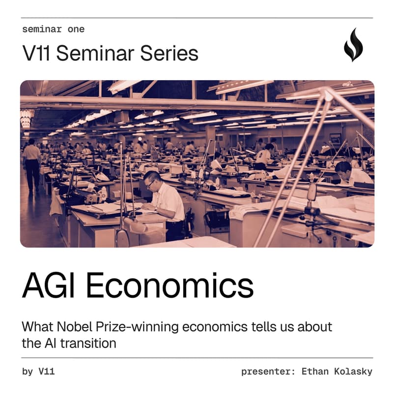 Cover Image for V11 Seminar Series | The Macroeconomics of AI