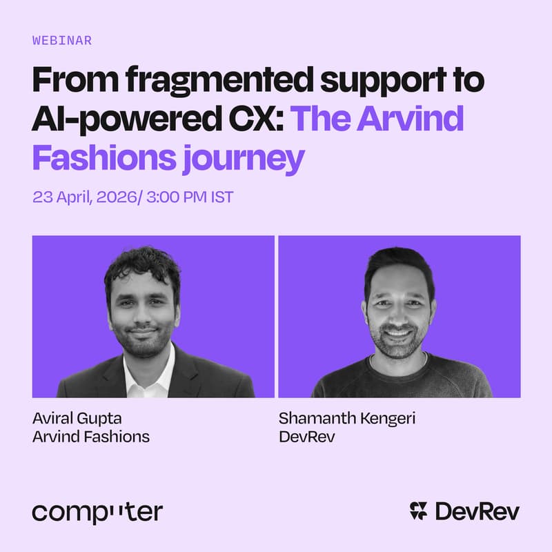 Cover Image for From fragmented support to AI-powered CX: The Arvind Fashions journey