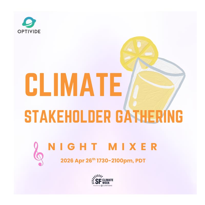 Cover Image for Climate Stakeholder Gathering: Networking Mixer