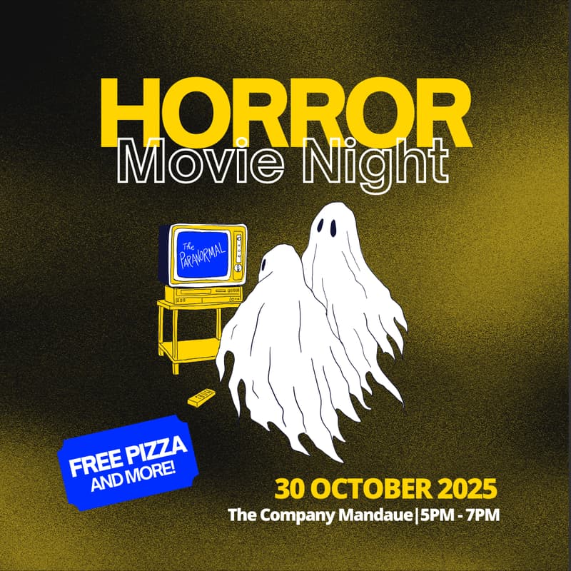 Cover Image for 🎃 Spooktacular Movie Night at The Company Mandaue!