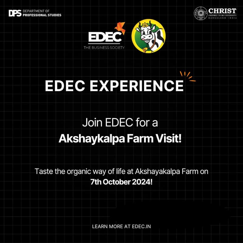 Cover Image for Akshaykalpa Farms - EDEC EXPERIENCE