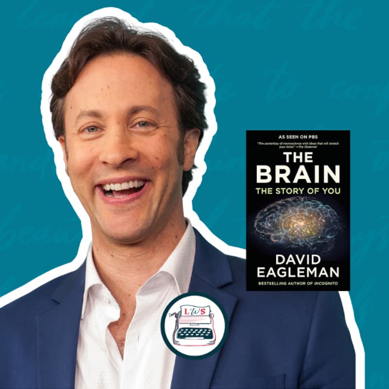 Cover Image for 🎙 INTERVIEW: Inside the Creative Brain: The Neuroscience of Writing w/ David Eagleman