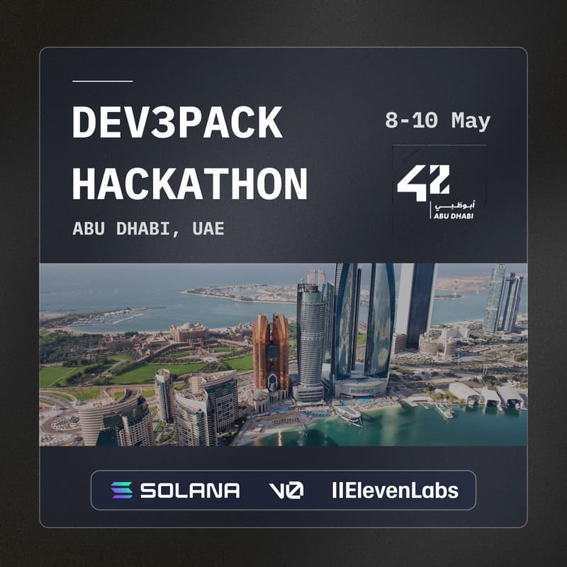 Cover Image for Dev3pack Hack, Abu Dhabi 🇦🇪
