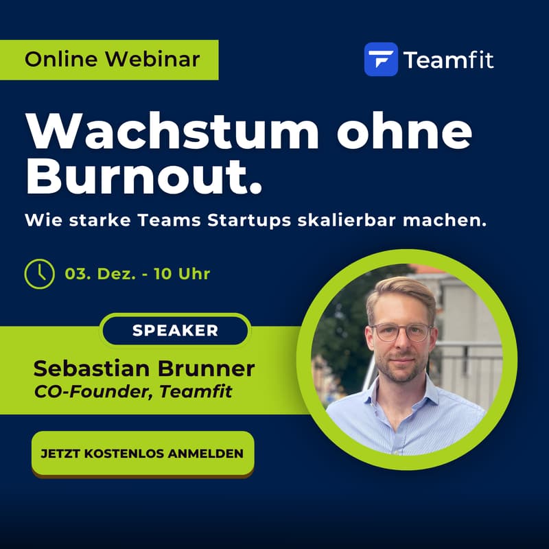 Cover Image for Healthy Hustle - So bleibt dein Team fit, während dein Startup skaliert